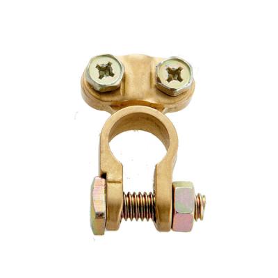 China Used For Automobiles Customized Terminal Connectors Brass Battery Car Clamps Cable for sale