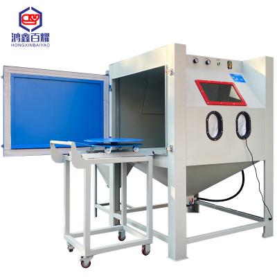 China Building Material Shops Sandblasting Cabinet Machine Factory Sand Blaster Dry Blasting Machines For Sale for sale