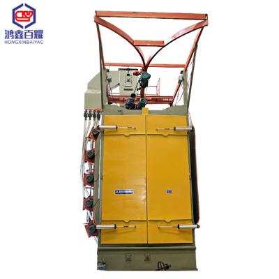 China Die Castings Shot Blasting Rust Removing Machine Metal Bottle Big Hook Shot Blasting Machine Metal Bottle for sale