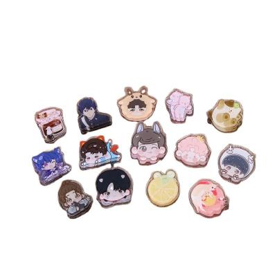 China Professional Japan China Manufacture Multiple Color Options Anime Acrylic Clip for sale