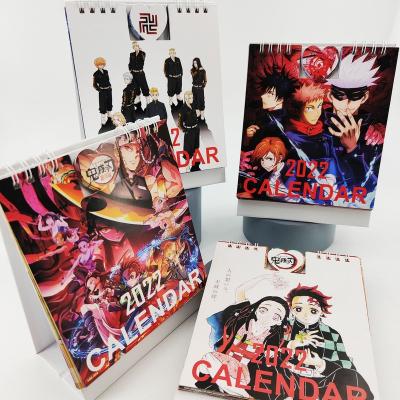 China Japan Calendar for Jujutsu Kaisen Tokyo Avengers Demon Slayer Anime 2022 Japanese Calendar for sale