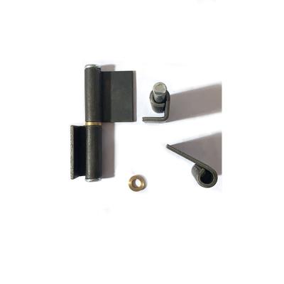 China Traditional 90 Degree Flagged For Steel Door Lift Out Weld Hinge With Brass Seal for sale