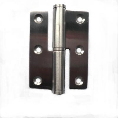 China Modern 201 Stainless Steel Lift Out Door End Hinge H Type Door Hinge With Seal for sale