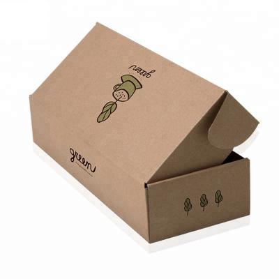 China High Quality Renewable Materials Fashion Kraft Liner Corrugated Gift Packaging Air Box for sale