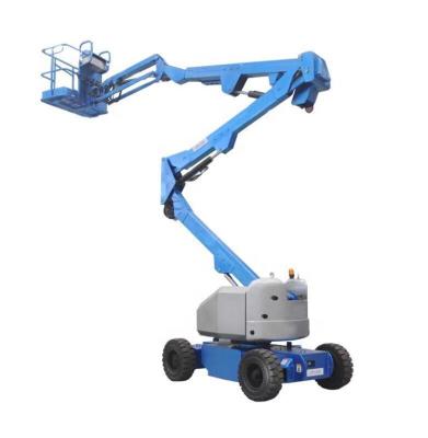 China Hotels Rate Cheap Telescopic Battery Boom Lift Boom Lift Self Propelled Battery Manlift for sale