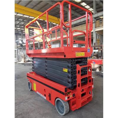 China Reliable Hotels Performance Aerial Work Platform Hydraulic Self Propelled Scissor Lift Platform for sale