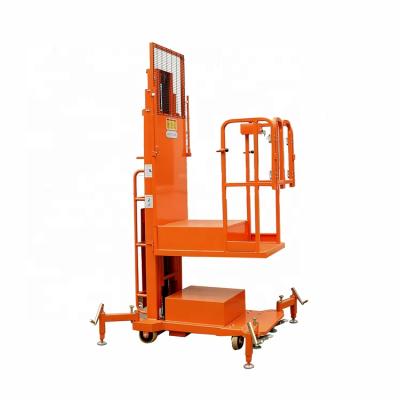 China High Efficiency 200Kg Hotels Picker Hotels Semi-electric Aerial Work Platform Mobile Order Picker for sale