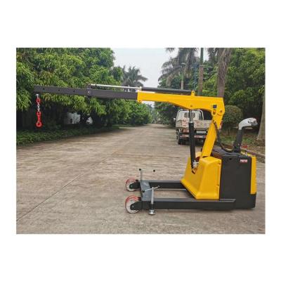 China Other Hydraulic Good Quality 1000Kg Small Portable Floor Hoists For Workshop for sale