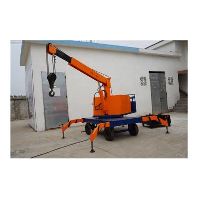 China Other Seat Hydraulic Electric Operation Crane Hoist 3 Ton With Electric Trolley for sale