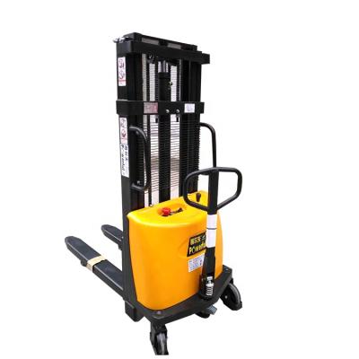 China Hotels Competitive Price Good Quality Forklift Semi Electric Straddle Waike Semi Electric Pallet Stacker for sale