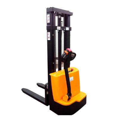 China High Quality Hotels Pallet Lift Full Electric Walkie Stacker for sale