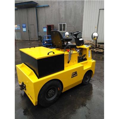 China Hotels Quality Warehouse Truck 6 Ton Capacity Electric Trail Towing Premium Tractor for sale