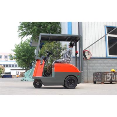 China Super Quality Hotels Warehouse Trailer Electric Tow Truck For Indoor Outdoor Material Handling for sale