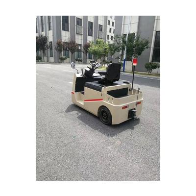 China Hotels High Quality 6.0 Ton New Electric Tow Tractor /Small Electric Tow Tractor With 5 Ton Towing for sale