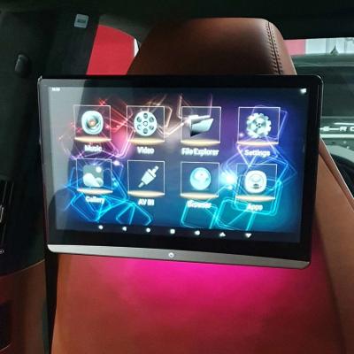 China Built-in speaker KANOR Android 9.0 8core ROM 16gb RAM 2gb car headrest monitor 1920*1080p 12.5