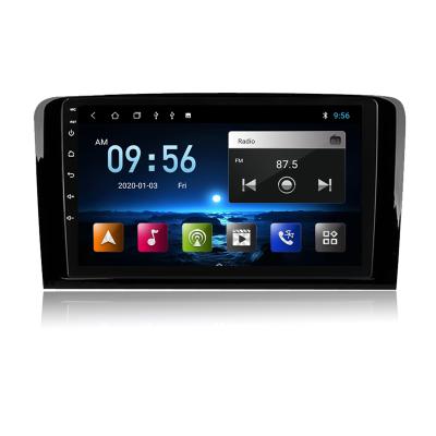 China 9 inch android audio 10 radius touch screen car gps blue anti-glare navigation KANOR 1024*600 for Mercedes ml 2005-2013 for sale