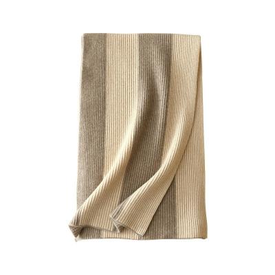 China Cashmere Cashmere Scarves Double Layer 100% Cashmere Scarf For Women for sale