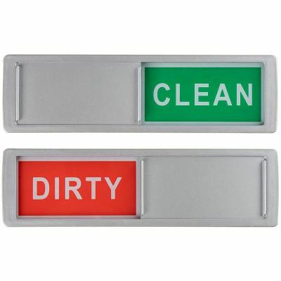 China Form Clean Dirty Dishwasher Magnet Fridge Busy / Empty Strong Magnet Door Sign for sale