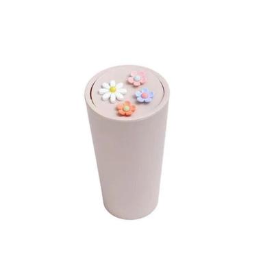 China Waterproof Promotional Cute Creative Car Supplies Mini Cup Holder Storage Bag Desktop Trash Can for sale