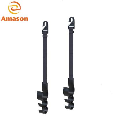 China Sports 2 Pcs Pack Car Seat Organizer Seat Back Headrest Hanger Car Back Seat Headrest Hooks for sale