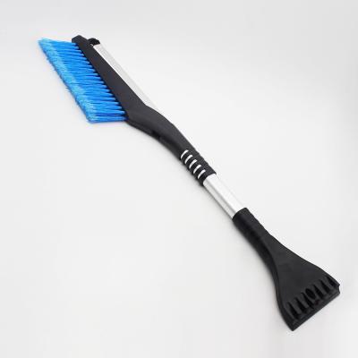 China Universal Extendable Multifunctional Portable Car Ice Scraper Vehicle Windshield Windshield Snow Shovel Removal Brush Cleaning Tool for sale