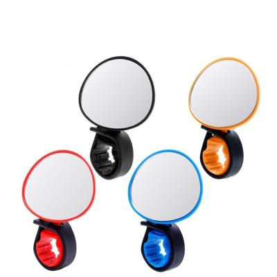 China Mountain Bikes Universal Adjustable 360 ​​Degree To Rotate Bike Safe Cycling Handlebar Rear View Mirror Bicycle Mirror for sale