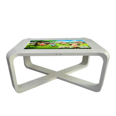 China OEM Indoor ODM 43 Inch X-shape Interactive Game Touch Screen Android Touch Table For Restaurant for sale