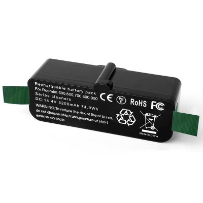 China Power Tools For iRobot Roomba Battery 5.2Ah 14V  Compatible with iRobot Roomba 900/800/700/600/500 Series Lithium Ion Battery for sale