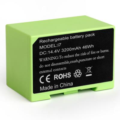 China Vacuum 3200mAh Li-Ion Replacement Battery for iRobot Roomba e & i Series Vacuum Cleanrers,Compatible with Model 7150 i7/i7+, i3 i3+ i4 for sale