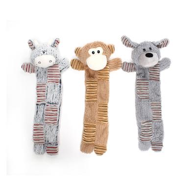 China 2021 Sustainable Plush Interactive Custom Pet Toy Friendly Interactive Plush Toy for sale