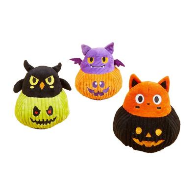 China New Design Durable Dog Chew Toy Halloween Unique Shape Molar Viable Bite Resistant Soft Plush Toy Chew To Make Sound Pet for sale