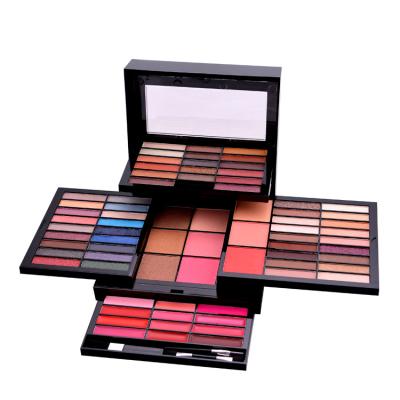 China 74 Color Girl Makeup Gift Kit Full Set Organic Box High Dye Waterproof Wholesale High Quality Eyeshadow Palette for sale