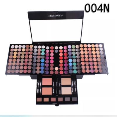 China MISS ROSE 6 Models Girls Makeup Table Organic Gift Box Wholesale Makeup Set Eyeshadow Palette Set With Mirror For Bride Women for sale