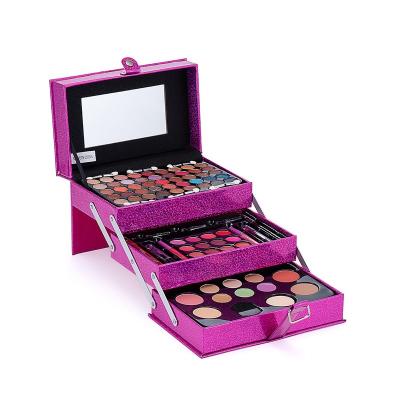 China Waterproof Ready To Ship 68 Colors Professional Cosmetics All In One Full Box Organic Makeup Kit Girl Gift Set for sale