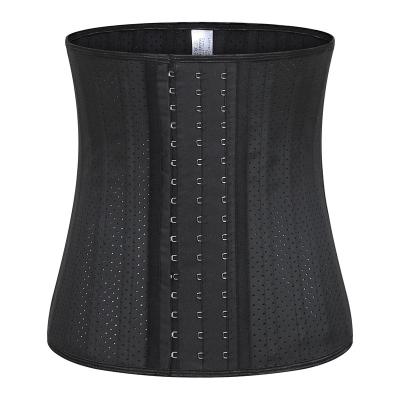 China 2021 Breathable Wholesale Steel Latex Bone 25 Waist Trainer Slim Belt For Women Plus Size Shapewears for sale