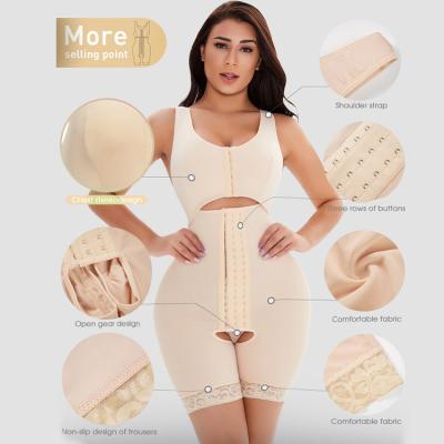 China New Fashion Antibacterial Sexy Tummy Control High Waist Body Shaper Plus Size Body Shaper For Women for sale