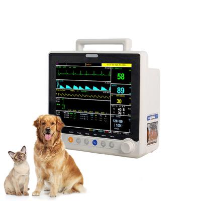 China Hot Selling Animal Health Diagnosis Veterinary Monitoring Systeam Etco2 Veterinary Cardiac Blood Pressure Monitor For Veterinary Use for sale