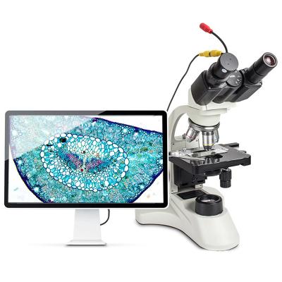 China China Cheap Veterinary LCD Display Medical Laboratory Clear Biological Binocular Stereoscopic Microscope With Camera ES-50A for sale