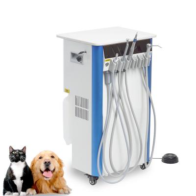 China Widely Application Metal Veterinary Dental Unit Chair Dental Portable Unit For Veterinary Office for sale