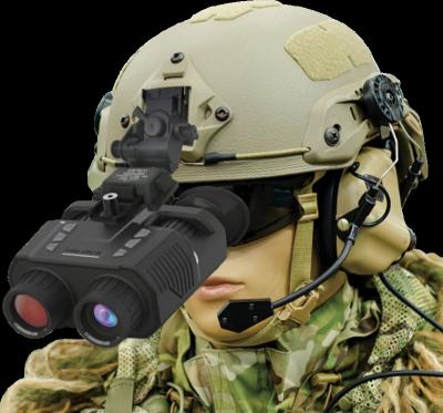 China Low Light Portable Wide Viewing 3D Night Vision Army Military Night Vision Helmet Mounted Binocular 7X Digital Infrared Night Vision for sale