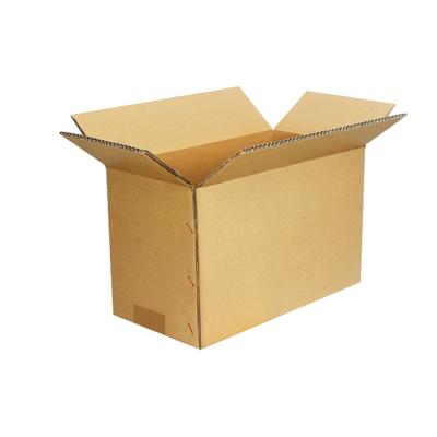 China Very tough simple style durable quality corrugated express carton box packaging with logo for sale