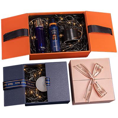 China Recyclable Popular Design Mothers Day Gifts Box Packaging Gift Box With Ribbon for sale