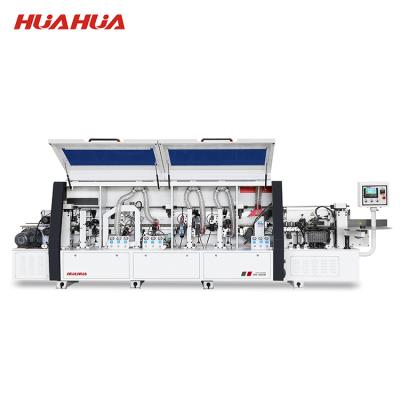 China HUAHUA HH505R high speed full automatic edge bander edge banding machine for MDF PLYWOOD PVC acrylic en venta