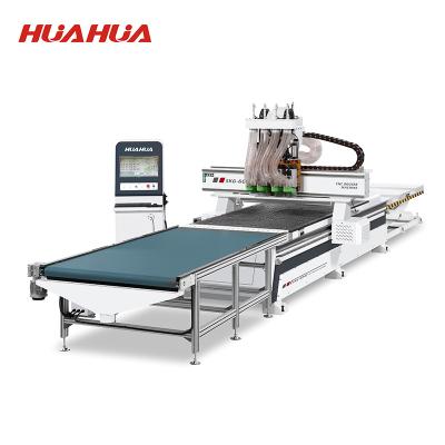 China HUAHUA Servo Motor Wood Smart Cnc Router Automatic Furniture Make CNC Machine Machinery for sale