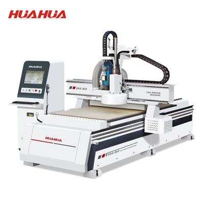 China HUAHUA Engraving Machine Woodworking Lathe Cnc Wood Router 4*4ft for sale