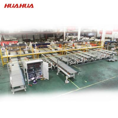 China HUAHUA Industrial Customized Furniture Making Automatic Woodworking Drilling Machines Line Solutions for sale