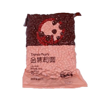 China Bubble Tea Shop Brown Tapioca Gold Pearl For Bubble Tea Design Pearl Milk Tea Topping Bag HALAL Ball Vacuum 1kg Wholesale Milk Tea for sale