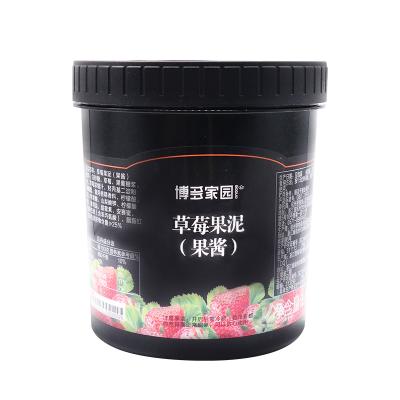 China Bubble Tea Material Support Beverage Material Strawberry Puree HACCP Certificate Jam for sale