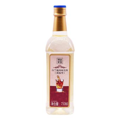 China Beverage Taiwan Bubble Material Best Selling Tea Brandy Flavored Syrup for sale