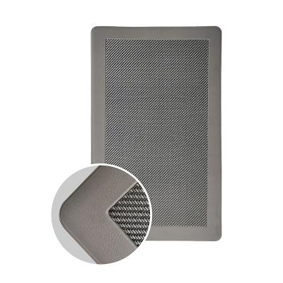 China Customized Size Washable Carpet Mesh Underlay PVC Foam Cover Pad Polyester Mesh Foamed PVC High Quality Eco Friendly Mat for sale